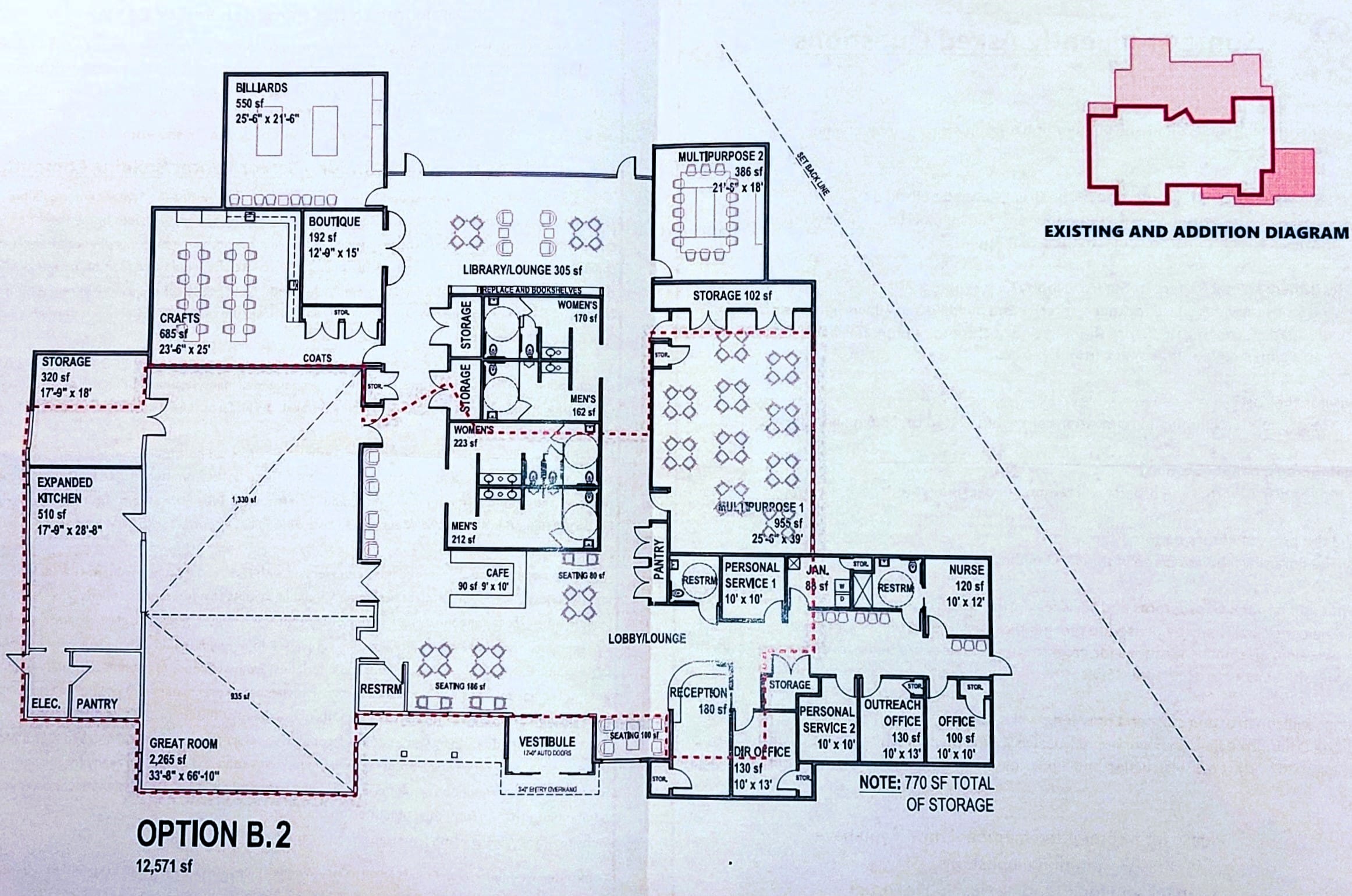 Hamp Sen Ctr Expansion