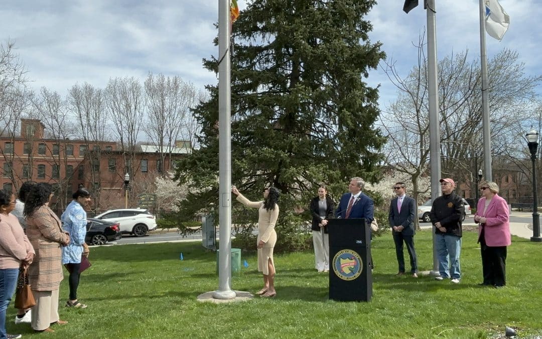 Chicopee raises flag to celebrate Sri Lankas’ culture