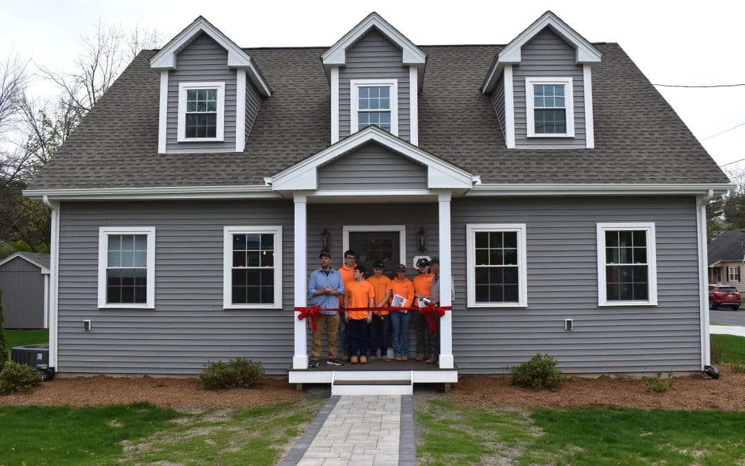 Student-built home now finished, purchased in Westfield