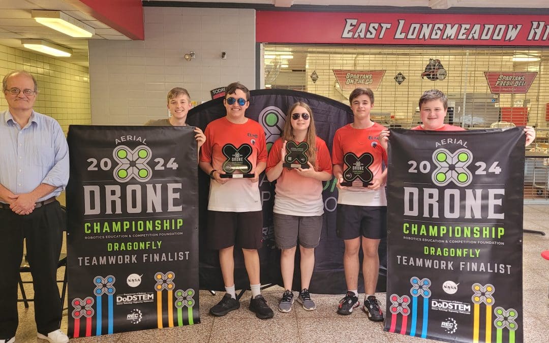 East Longmeadow aerial drone team places second in regional championship