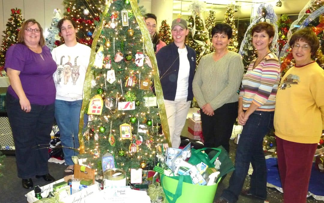 Holiday tree event is 20-year tradition for Agawam family