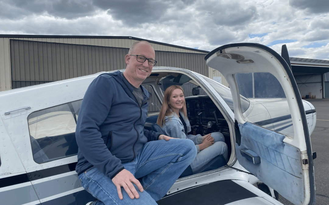 Mia Nagle pursues passion for flying and obtaining pilot’s license