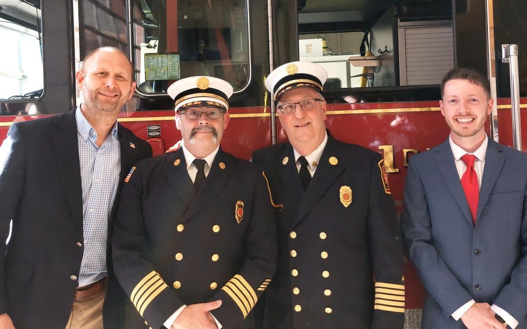 East Longmeadow Fire Department marks change of command at ceremony