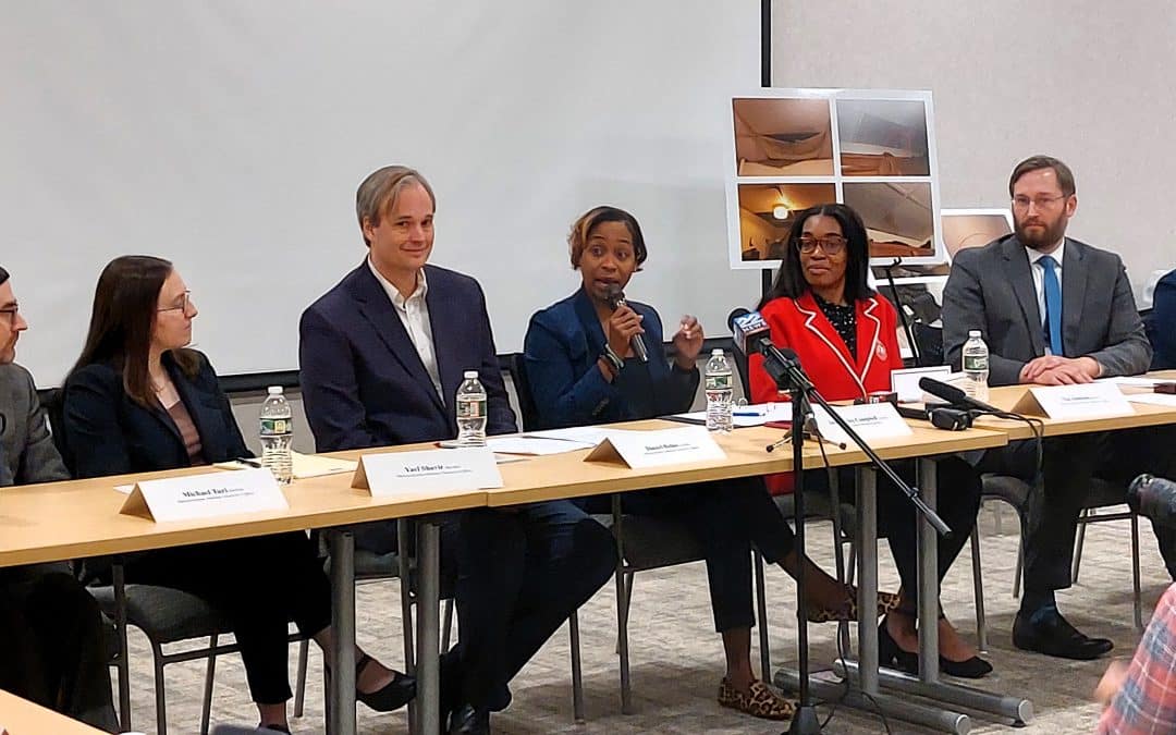 Campbell meets with tenants in Springfield Gardens case