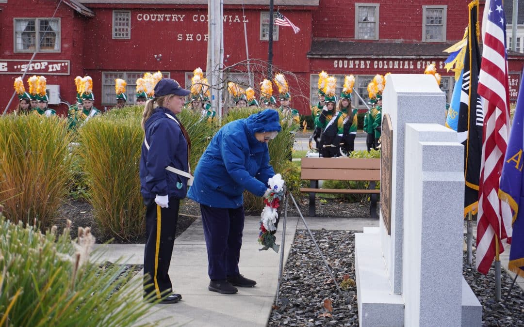 Southwick celebrates Veterans Day at War Memorial