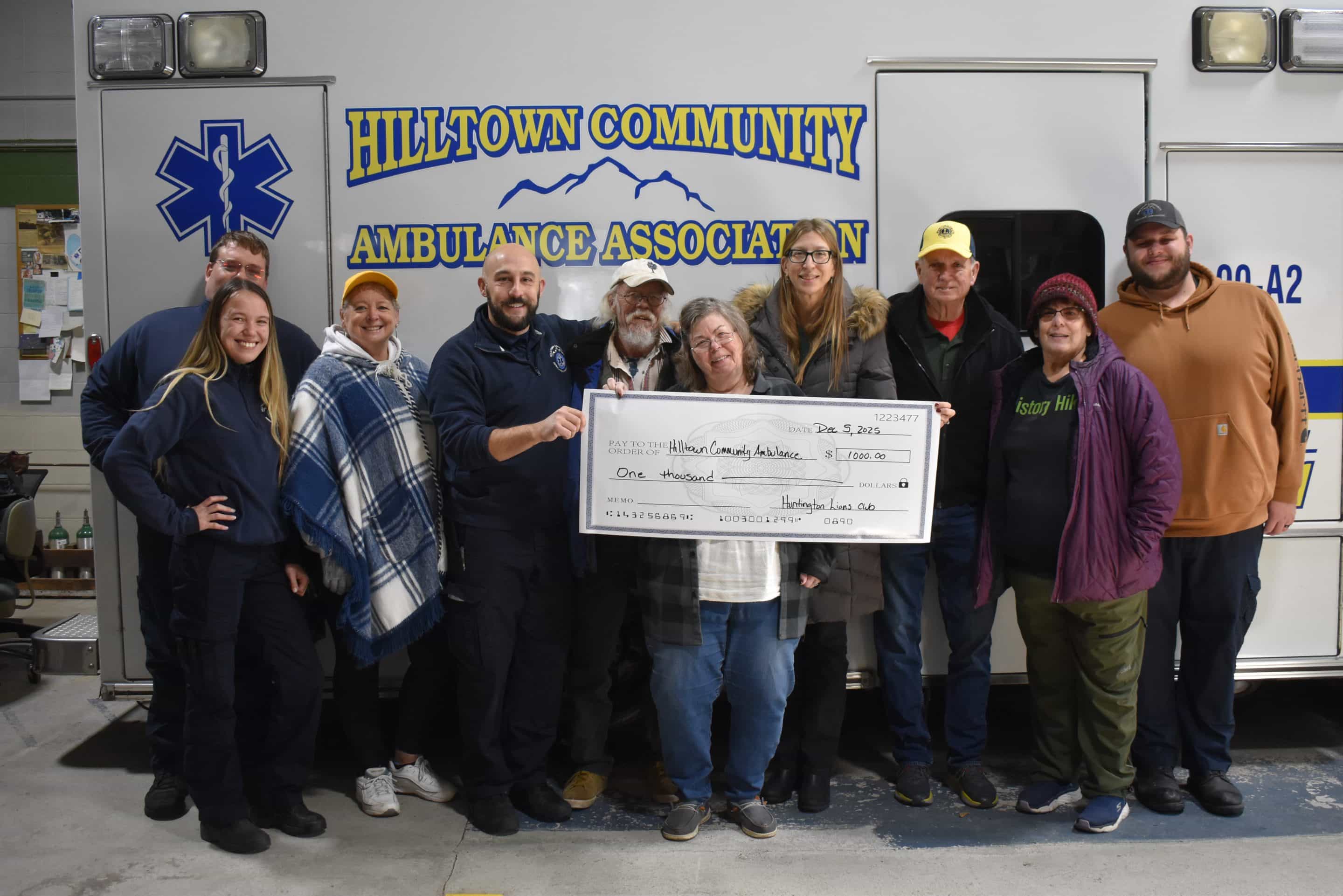 A season of giving for the Hilltown Lions Club