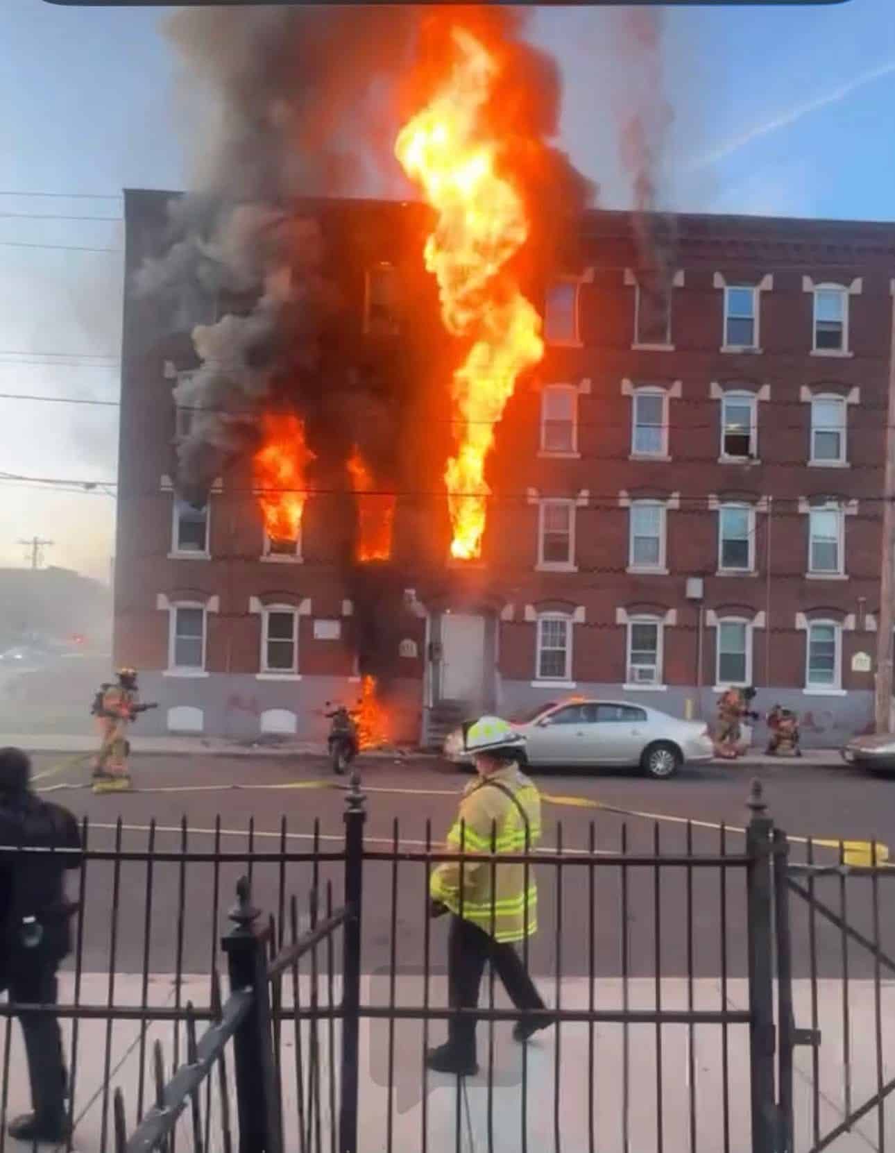 HO fire 131 Roberto Clemente St.