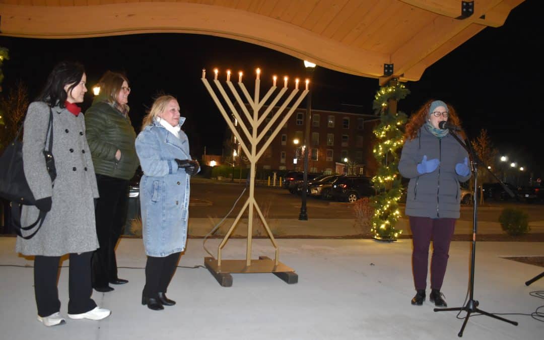 Westfield lights eighth Hanukkah candle on Dec. 21