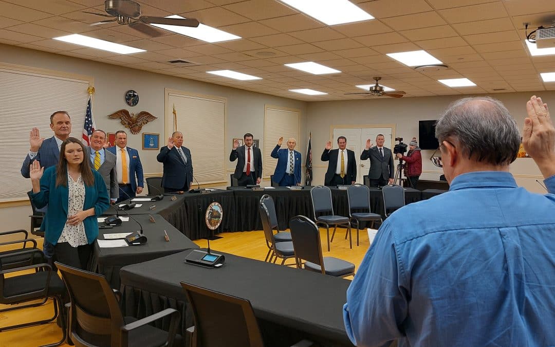 Agawam swears in elected officials